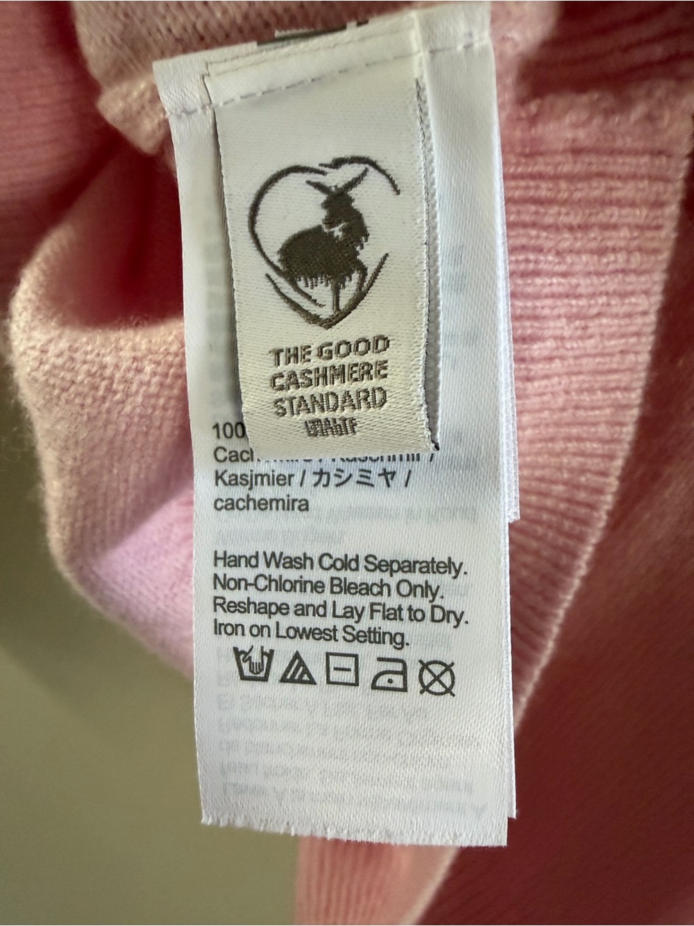J. Crew 100% cashmere Crewneck women’s Sweater - Pink-medium - Picture 7 of 10